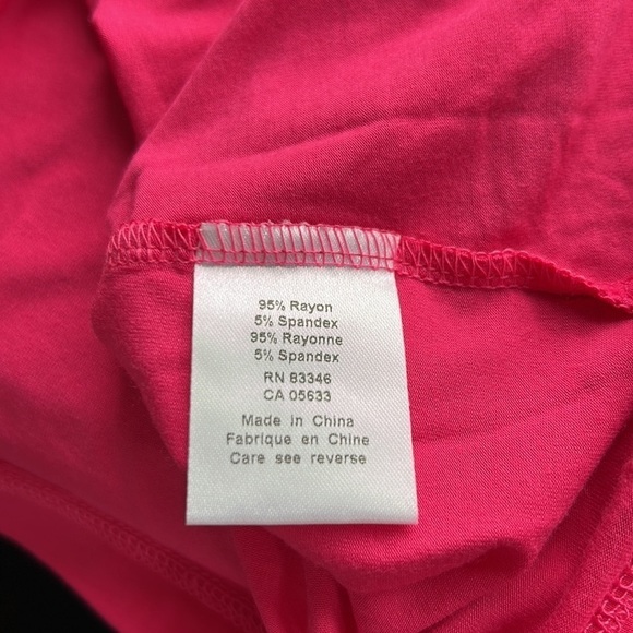 P.B.J  sports pink feminine tank top size Med NWT extremely soft machine wash - Picture 7 of 11